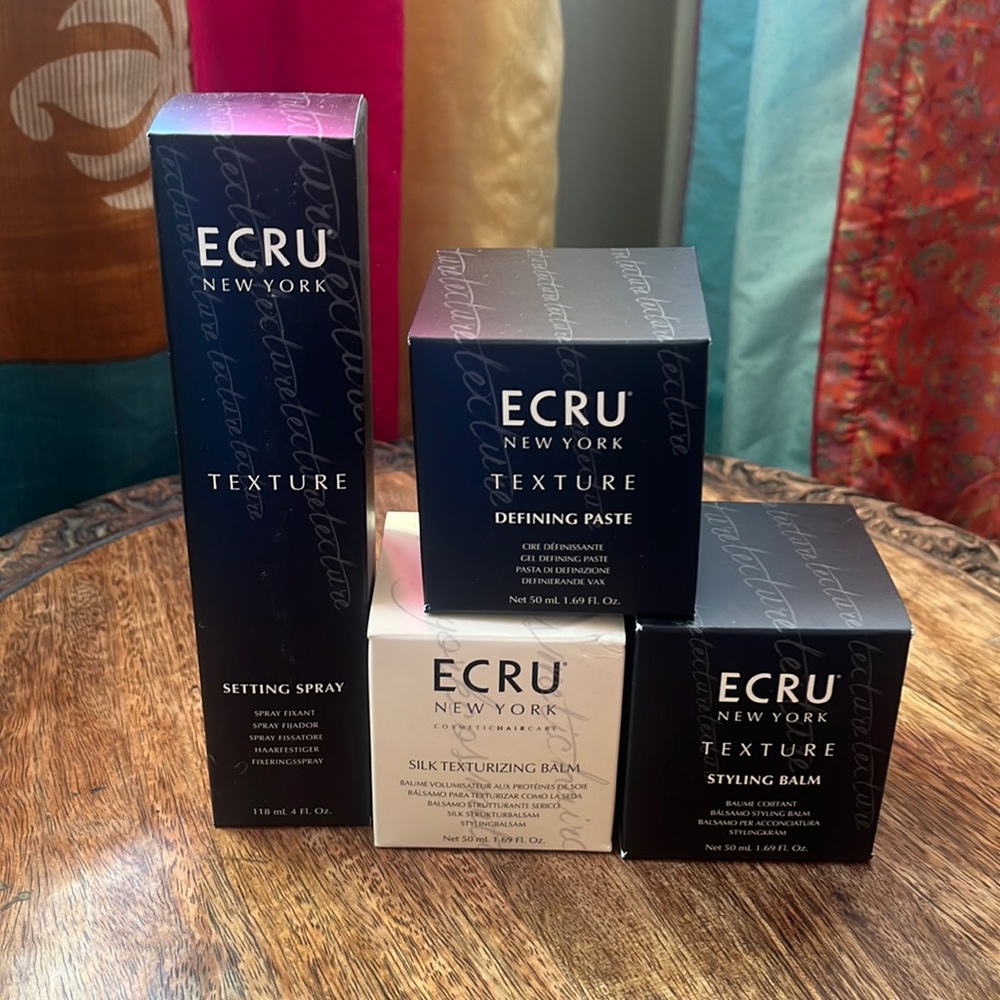 NWT ECRU NY Hair Product Bundles Buy one get one Free.  4 different products
